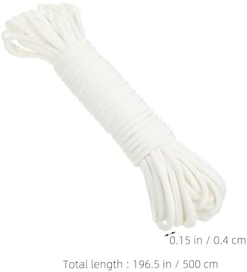 4pcs Plant Watering Wick Cord 4mm Thick - Automatic Self Watering String for Pots - Vacation Hydroponic Irrigation Rope for Indoor Garden Flower Nursery - Image 6