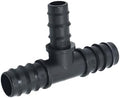 25mm To 1/2 3/4 Hose Tee Water Splitter Barb Connector DN20 To 16mm 20mm Drip Irrigation Fittings 30 Pcs(25 to 20 hose) by Unknown