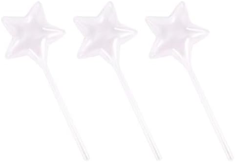 Abaodam 3pcs Glass Star Self-Watering Globe Stakes, Decorative by Abaodam