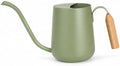 IMEEA 33oz Indoor Watering Can Stainless Steel Wooden Handle Long Spout by IMEEA