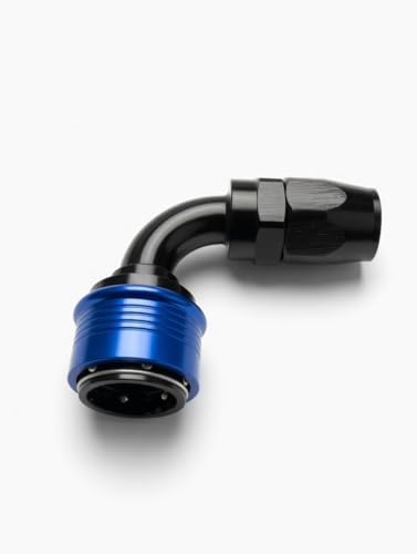 AN8 Quick Release 90 Degree Hose End Adapter for Braided Fuel Line WITH 1/2 SAE Male Quick Connect (AN8, 0 Degree) - Image 5