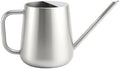 Watering Can Indoor Small for House Plant with Long Spout Stainless Steel 1000ml for Flowers Small Stainless Steel Watering Can by Unknown