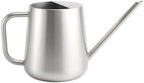 Watering Can Indoor Small for House Plant with Long Spout Stainless Steel 1000ml for Flowers Small Stainless Steel Watering Can by Unknown