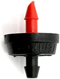 6822054 Pressure Compensating Drip Emitters, Red, 0.5 GPH, 100 Pack by Unknown