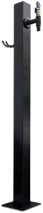 Garden Faucets, Outdoor Spigot, Outdoor Faucet, Outdoor Column Faucet Column, Freestanding Garden Fountain with Hose Holder and Multi-Function Sprinkler(8 * 9.5cm/3.1 * 3.7in) by Unknown