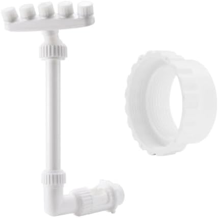 Pool Fountain,Adjustable Spray Direction Pool Sprinkler Fountain with 5 Water Nozzles for Above Ground Inground Pools Cooling by DONGKER