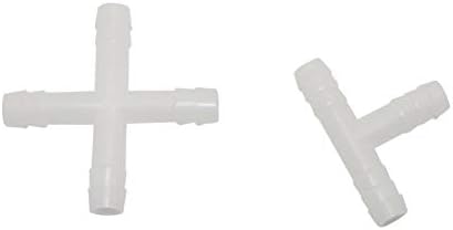 PVC Pipe Fitting Furniture Grade Drip irrigation Hose Splitters 3-Way, 4-Way Pipe Adapter with 10mm barb Agriculture Garden hose Connector 400 Pcs (Color : 3 Way) - Image 4
