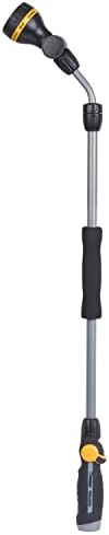 Melnor 65145AMZ RelaxGrip 8-Pattern Pivoting-Head QuickConnects Extension Wand, Black/Yellow - Image 3