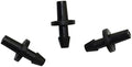 Spray Water Connection Greenhouse 4mm Single Barb Straight Connector Garden Water Quick Connector Drip Irrigation Accessories Agricultural Tools 50 Pieces by Unknown