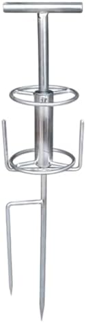 Baoblaze Garden Hose Guide Spike Garden Hose Holder Freestanding,Rack,Organizer,Heavy Duty Auxiliary Watering Hose Reel for Lawn Yard, Style B - Image 6