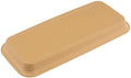 Compatible with Resin Plant Saucer Drip Tray for Indoor Outdoor Pots, Thickened Bottom Rectangle Plate to Protect Floors from Water Spills and Soil, Beige M(Brown XL) by ZTTW