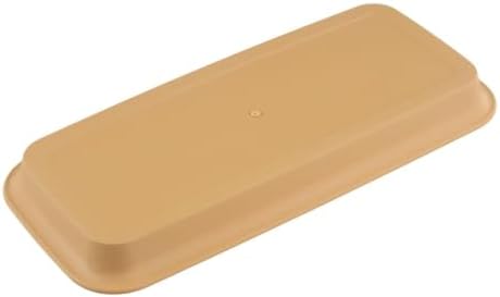 Compatible with Resin Plant Saucer Drip Tray for Indoor Outdoor Pots, Thickened Bottom Rectangle Plate to Protect Floors from Water Spills and Soil, Beige M(Brown XL) by ZTTW
