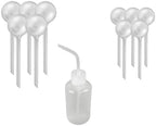 Plant Watering Globes Automatic Plant Watering Bulbs House Garden Water Can Spike Flower Houseplant Device Drip Irrigation System(10PCS SL Set F) by Unknown