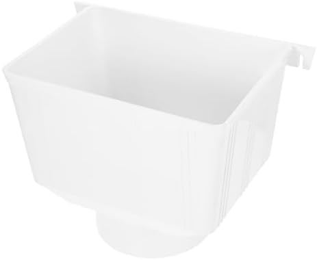 UPKOCH Rainwater Drainage Pipe Adapter Funnel for Downspouts Outdoor Use by UPKOCH