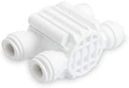 WECO Automatic Shut Off Valve Quick Connect for Reverse Osmosis Water Systems - ⅜ Inch Ports Valve for Water Purification Systems by WECOFilters