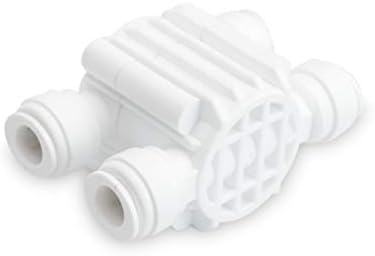 WECO Automatic Shut Off Valve Quick Connect for Reverse Osmosis Water Systems - ⅜ Inch Ports Valve for Water Purification Systems by WECOFilters