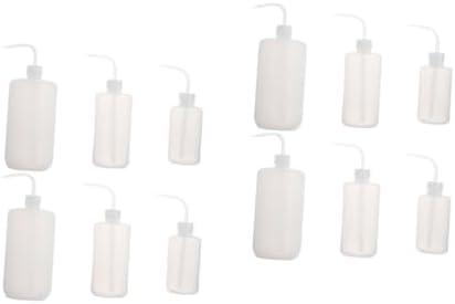 ULTECHNOVO 12pcs Narrow Mouth Squeeze Bottle Safety Wash Bottles for Household Flower Watering Can by ULTECHNOVO