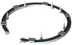 10 Pack - Premium Hevy Duty Drip Irrigation Watering Ring for 1/8" .125 Inch Tubing, Halo, Circle, Great for Greenhouse & Commercial Grower Applications (5" Diameter Ring, 10) - Image 6
