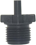 1/2 Inch Male Thread To 1/4 Inch Hose Barb Connector 6mm Water Hose Drip Irrigation System Fittings 100Pcs (Color : 6MM) by Unknown