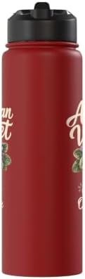 African Violet Plant Collector Houseplant Lover Gift Stainless Steel Insulated Water Bottle - Image 2