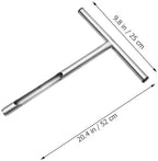 Handle Soil Sampler Probe Durable Stainless Steel Soil Sampling Tool for Gardening and Lawn Maintenance Easy to Clean Skid Design - Image 2
