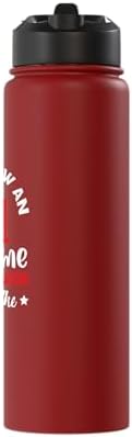 Awesome Car Restorator Oldtimer Cars Mechanic Stainless Steel Insulated Water Bottle - Image 2