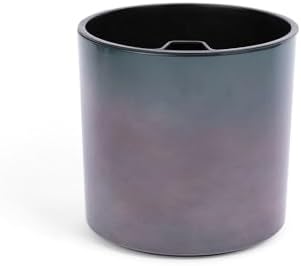 rePotme 8 inch Self Watering Plant Pot for Indoor Plants, African Violets, Succulents, The Aqua Core Collection (Granite Slate) - Image 2