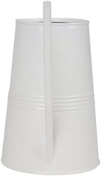 1 Gallon White Metal Watering Pot, Wooden Handle, Retro Gardening, Household and Indoor and Outdoor Durable Kettle Nordic Style Garden Decoration. - Image 3