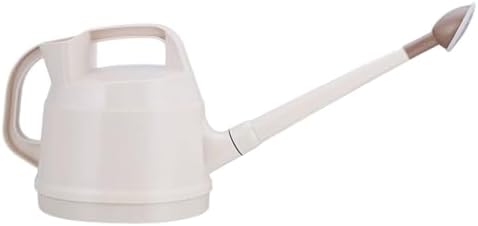 Watering Can Long Spout Sprinkler Ergonomic Handle Lightweight PP Construction Suitable for Balcony Use, Beige by Unknown