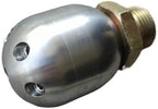 Stainless Steel High Pressure Piping Nozzle, 9 Holes, 1' Thread - Image 4