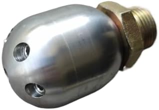 Stainless Steel High Pressure Piping Nozzle, 9 Holes, 1' Thread - Image 4