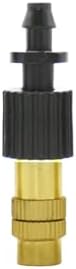 15-250Pcs Drip Irrigation Misting Brass Nozzle Garden Spray Cooling Parts Copper Sprinkler with Thread Barb Tee Connector(38mm30pcs) - Image 5