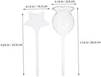 OSALADI 2pcs Self Watering Plant Spikes Glass Automatic Dripper Device - Image 2