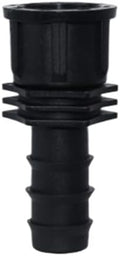 4PCS 1/2" 3/4" Threaded 16 20 25MM PE Hose Barb Tee Connector Garden Drip Irrigation Adapter Tubing Coupling Repair(SPL11-231-20MM-4PCS) by Unknown