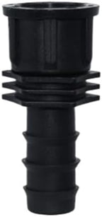 4PCS 1/2" 3/4" Threaded 16 20 25MM PE Hose Barb Tee Connector Garden Drip Irrigation Adapter Tubing Coupling Repair(SPL11-231-20MM-4PCS) by Unknown
