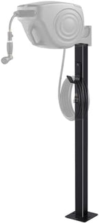 33 Inch Retractable Hose Reel Mounting Post with Multi-functional Hook Heavy Duty Vertical Stand for Garden Outdoor by Otoolling