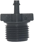 Spray Water Connection 10 4 / 7mm Hose Barb Connectors With 1/2 Inch Male Thread 1/4 Inch 2-way Water Hose Drip Irrigation System Accessories (Color : 4mm Barb) by Unknown
