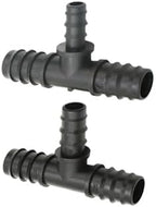 25mm To 1/2 3/4 Hose Tee Water Splitter Barb Connector DN20 To 16mm 20mm Drip Irrigation Fittings 30 Pcs(25 to 20 hose) - Image 6