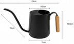 Stainless Steel Watering Can Gooseneck Watering Can Modern for Houseplants, Balconies, Silver - Image 4