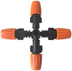 Garden Lawn Sprinkler Irrigation System 1 Piece of 5 Heads Micro-Irrigation System Mist Cooling Nozzle Garden Greenhouse Adjustable and Shut Down Spray Nozzle - Image 3