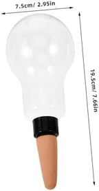 POPETPOP 8pcs Self Watering Bulbs Automatic Plant Watering Devices for Indoor and Outdoor Gardening Drip Irrigation Globes for Consistent Moisture and Easy Care of Indoor Plants - Image 2
