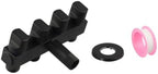 Brass Garden Hose Splitter 4 Outlet - Leak for proof Water Distributor with Flow Control Valves - Outdoor Faucet Manifold for Lawn Watering - 3/4 Inch Connection Black(Black) - Image 6