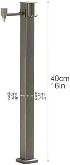 Freestanding Outdoor Hose Stand - Rust-Resistant Water Spigot for Garden, Patio & Lawn - Easy Installation, Perfect for Watering Plants & Cleaning Tasks. - Image 6