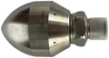 High Pressure Sewer Jetter Cleaning Nozzle 1/2 Inch Thread Stainless Steel(1l2 female 60L) by Unknown