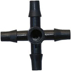 Gardening Irrigation Dripper Drip Arrow Cross Divider Flow Dripper Divider Drip Irrigation 3/5 Mm Connector with 200 Barbed Barbs (Color : Black) - Image 5