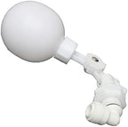 3/8 Inch Adjustable Mini Float Ball Valve - Automatic Shut Off for Aquarium Water Tank - Liquid Level Control - 1 PCS by Unknown