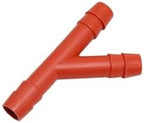Hoses Connector 10mm 3 Way Manifold Y Connector Hose Garden Irrigation tee Barb drip Irrigation Fittings 300pcs(White) - Image 4