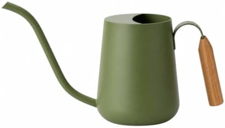 Watering Can with Long Spout, Matte Green by Unknown