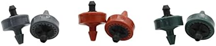 100 Pcs 2L 4L 8L Steady Flow Dripper Pressure Compensating Emitter Durable Drip Irrigation Water Regulator Steady Flow Dripper(Light Grey) - Image 7