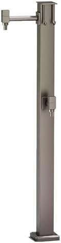 Outdoor Stainless Steel Water Column for Garden & Patio, Floor-Mount Hose Stand with Faucet, Anti-Freeze Water Tap Fountain for Yard & Deck Irrigation System by Unknown